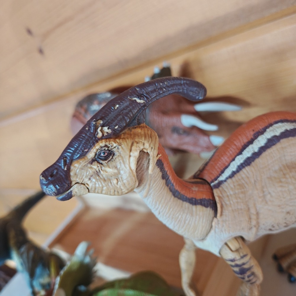 [Damaged Face] Jurassic World Hammond Collection Parasaurolophus & 4 more ZB2 - Picture 2 of 9